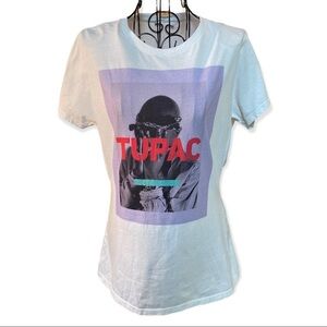 Tupac Shakur Culture Photo T-shirt White Size Small